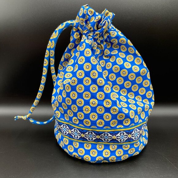 Vera Bradley Plastic Lined Wet/Dry Drawstring Ditty Bag - Picture 2 of 10